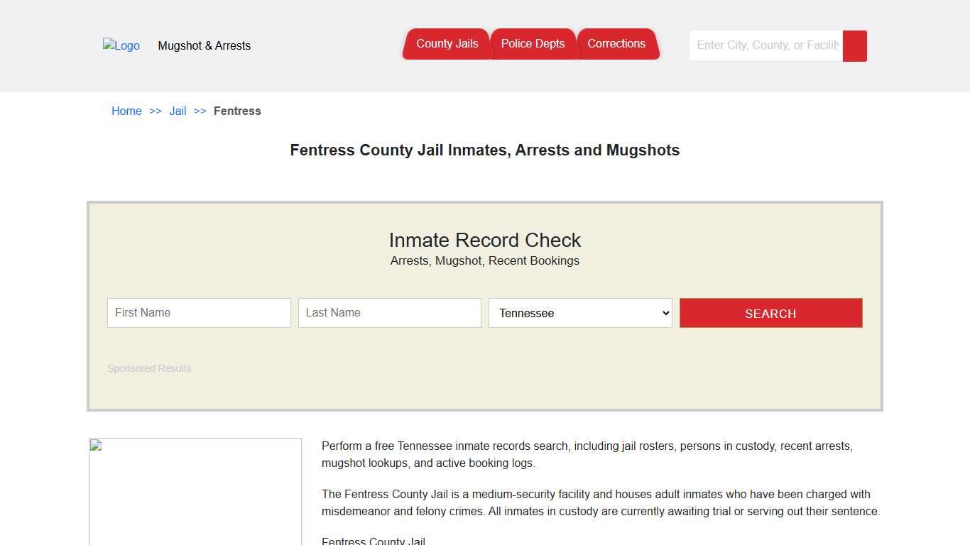 Fentress County Jail Inmates, Arrests and Mugshots | Jail Roster Search
